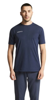 Koszulka sportowa Craft Evolve 2.0 Structured Jersey (wytrzymała, lekka) granatowa męska