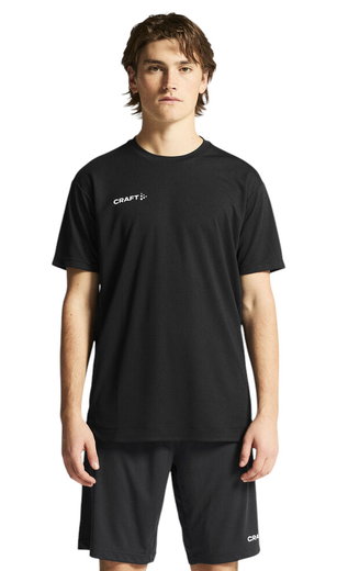 Craft Sport-Tshirt Evolve 2.0 Structured Jersey (strapazierfähig, leicht) schwarz Herren