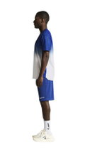 Craft Sport-Tshirt Evolve 2.0 Structured Graphic Jersey (elastisches Material) cobaltblau/weiss Herren