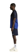 Craft Sport T-shirt Evolve 2.0 Structured Graphic Jersey (elastic material) navy blue/blue men's