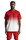 Craft Sport-Tshirt Evolve 2.0 Structured Graphic Jersey (elastisches Material) rot/weiss Herren