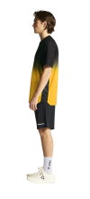 Craft Sport T-shirt Evolve 2.0 Structured Graphic Jersey (elastic material) black/yellow men's