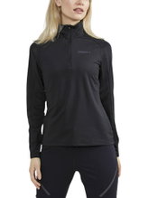 Craft Sport Long Sleeve Shirt CORE Gain (Midlayer, Half-Zip) black Ladies