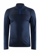 Craft Sport-Langarmshirt CORE Gain (Midlayer, Half-Zip) dunkelblau Herren