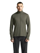 Craft Sport Long Sleeve Shirt Flow Half-Zip (lightweight, soft feel) green men's