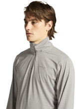 Craft Sport Long Sleeve Shirt Flow Half-Zip (lightweight, soft feel) grey men's