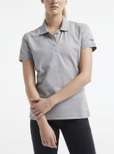 Craft Sport Polo Core Unify (functional recycled polyester) light grey Women