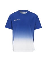 Craft Sport T-shirt Evolve 2.0 Structured Graphic Jersey (elastic material) blue/white children