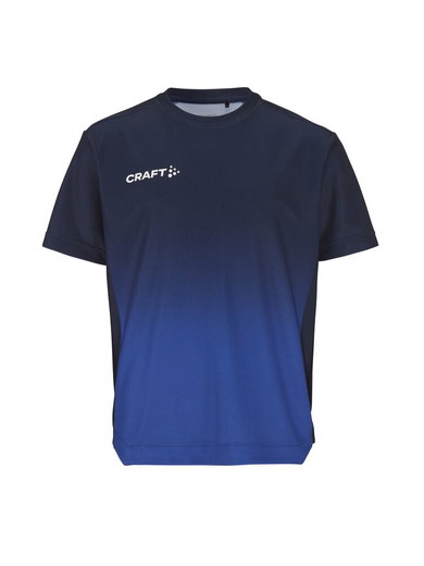 Craft Sport-Tshirt Evolve 2.0 Structured Graphic Jersey (elastisches Material) navyblau/blau Kinder