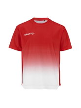 Craft Sport T-shirt Evolve 2.0 Structured Graphic Jersey (elastic material) red/white children