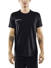 Craft Sport-Tshirt Progress Indoor Jersey (elastisches Material) schwarz Herren