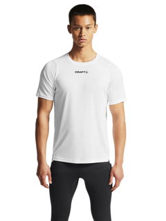 Craft Sportowa koszulka Rush 2.0 Tee (lekka, funkcjonalna) biała męska