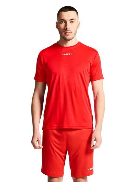 Craft Sport-Tshirt Squad Go Function Tee (leicht, schnell trocknend) rot Herren