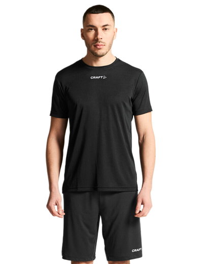 Craft Sport-Tshirt Squad Go Function Tee (leicht, schnell trocknend) schwarz Herren
