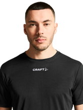 Craft Sport T-shirt Squad Go Function Tee (lightweight, quick-drying) black men's