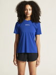 Craft Sport-Tshirt Squad Go Function Tee (leicht, schnell trocknend) kobaltblau Damen