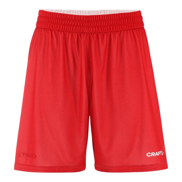 Craft Sporthose Basket 2.0 Reversible Short (Basketball, Feuchtigkeitstransport) kurz rot/weiss Herren