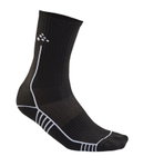 Craft Sportsocken Progress Mid (feuchtigkeitstransport) schwarz - 1 Paar