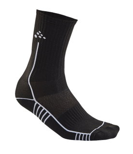 Craft Sportsocken Progress Mid (feuchtigkeitstransport) schwarz - 1 Paar