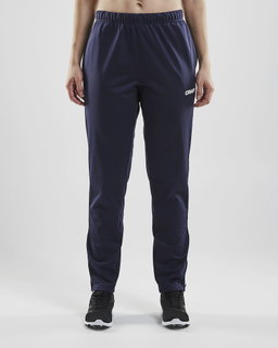 Craft Sporthose Squad Pant - weichem und funktionellem Material - lang navyblau Damen