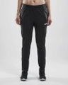 Craft Sporthose Squad Pant - weichem und funktionellem Material - lang schwarz Damen