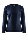 Craft Sweatshirt Core Soul Crew (komfortable Passform, Front-Reißverschluss) darknavy Damen