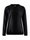 Craft Sweatshirt Core Soul Crew (komfortable Passform, Front-Reißverschluss) schwarz Damen