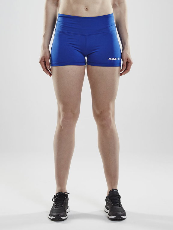Craft Sport-Tight Squad Hotpants (funktionell Material, enganliegend) kurz kobaltblau Damen