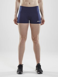 Craft Sport-Tight Squad Hotpants (funktionell Material, enganliegend) kurz navyblau Damen