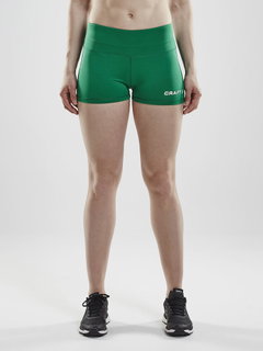 Craft Sport-Tight Squad Hotpants (materiał funkcjonalny, dopasowany) krótki zielony damski