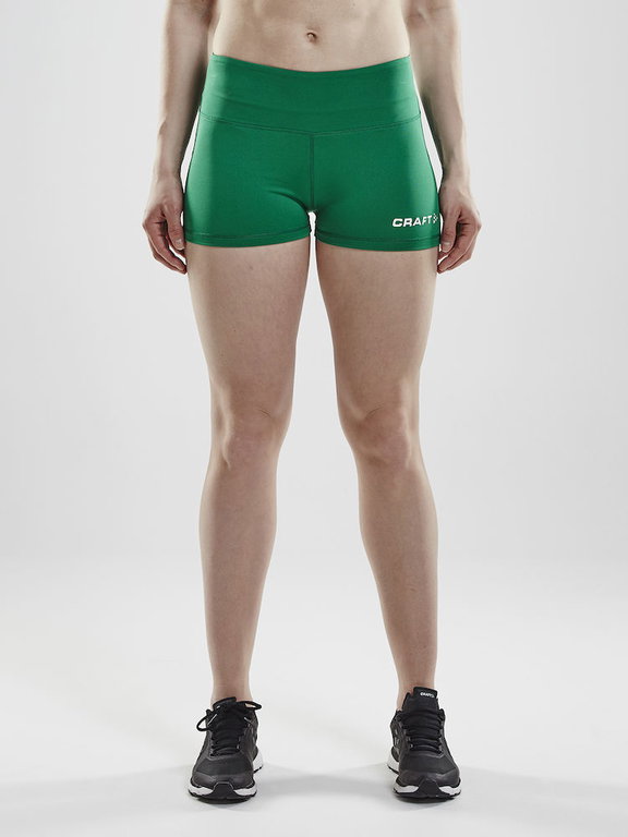 Craft Sport-Tight Squad Hotpants (materiał funkcjonalny, dopasowany) krótki zielony damski