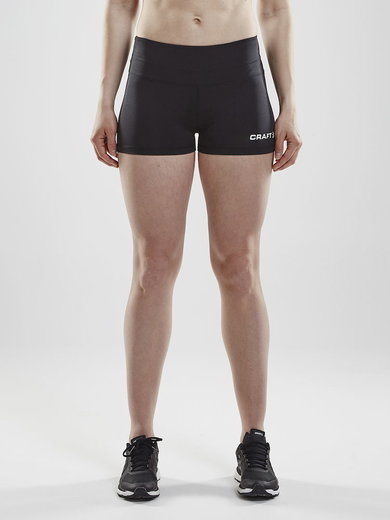Craft Sport-Tight Squad Hotpants (funktionell Material, enganliegend) kurz schwarz Damen