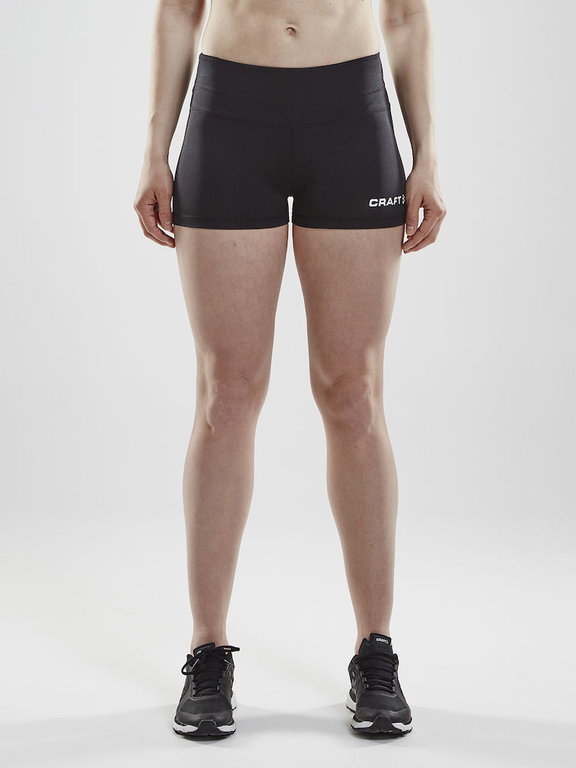 Craft Sport-Tight Squad Hotpants (funktionell Material, enganliegend) kurz schwarz Damen