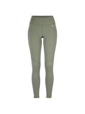 Craft Trainingshose Adv Essence Warm Wind Tights 2 (enganliegend, elastischer Bund) grün Damen