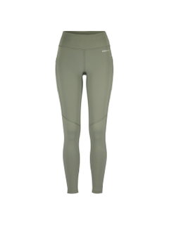 Craft Trainingshose Adv Essence Warm Wind Tights 2 (enganliegend, elastischer Bund) grün Damen