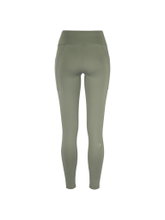 Craft Trainingshose Adv Essence Warm Wind Tights 2 (enganliegend, elastischer Bund) grün Damen