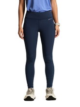 Craft Trainingshose Adv Essence Warm Wind Tights 2 (enganliegend, elastischer Bund) navyblau Damen
