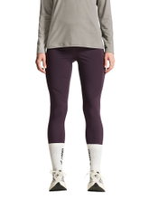 Craft Trainingshose Adv Essence Warm Wind Tights 2 (enganliegend, elastischer Bund) violett Damen