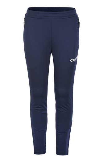 Craft Spodnie treningowe Evolve 2.0 Pant (wytrzymałe, elastyczne) długie granatowe dziecięce