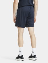 Craft Trainingshose Extend Shorts (100% rec. Polyester, ohne Seitentaschen) kurz navyblau Herren