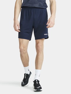 Craft Trainingshose Premier Shorts (rec. Polyester, ergonomisches Design) kurz navyblau Herren