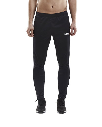 Craft Trainingshose Progress Pant (Seitentaschen mit Reissverschluss) lang schwarz Herren