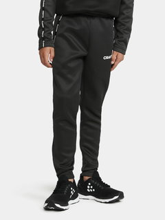 Craft Trainingshose Squad 2.0 (rec. Polyester, hohe Elastizität und ergonomisches Design) lang schwarz Kinder