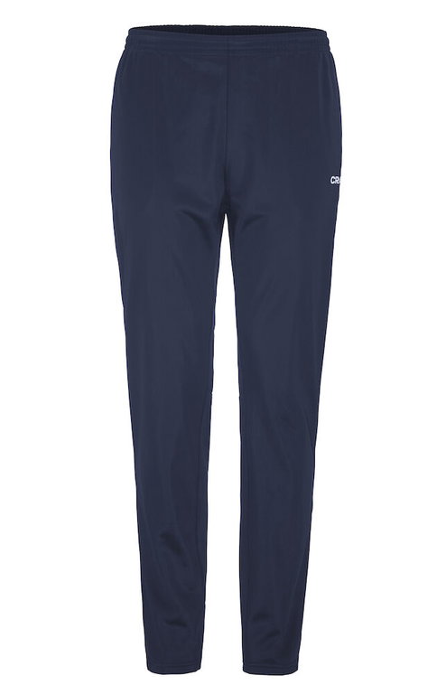 Craft Trainingshose Squad Go Pant (elastischer Bund mit Kordelzug) lang navyblau Kinder