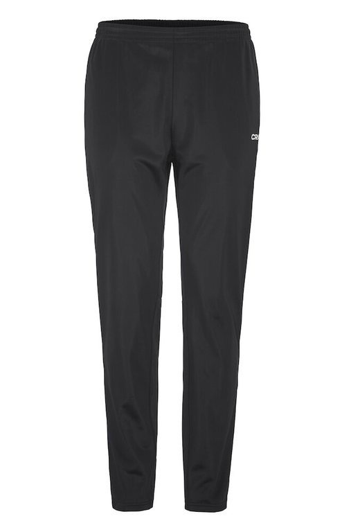 Craft Trainingshose Squad Go Pant (elastischer Bund mit Kordelzug) lang schwarz Kinder