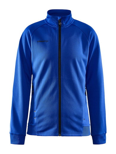 Craft Trainingsjacke ADV Unify (funktionelles Recyclingpolyester) kobaltblau Damen