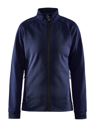 Craft Trainingsjacke ADV Unify (funktionelles Recyclingpolyester) navyblau Damen