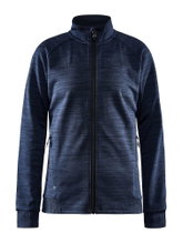 Craft Training Jacket ADV Unify (functional recycled polyester) melange blue Women