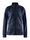 Craft Trainingsjacke ADV Unify (funktionelles Recyclingpolyester) melangeblau Damen