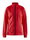 Craft Trainingsjacke ADV Unify (funktionelles Recyclingpolyester) rot Damen